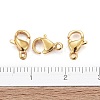 Ion Plating(IP) 304 Stainless Steel Lobster Claw Clasps STAS-H352-01B-G-01-5