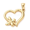 Golden Plated 304 Stainless Steel Pendants STAS-L272-005G-02-1