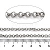 Tarnish Resistant Vacuum Plating 304 Stainless Steel Rolo Chains CHS-H026-08A-P-2