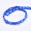 Electroplate Glass Beads Strands GLAA-K033-04A-D-2