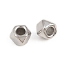 Irregular 304 Stainless Steel Beads STAS-D394-03O-P-2