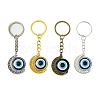 Alloy Pendant with Translucent Resin Cabochons Keychains KEYC-JKC01139-2