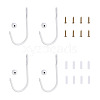 Zinc Alloy U Shape Hook Hangers Curtain SW-TAC0002-07E-9