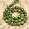 Natural Gemstone Green Quartz Round Bead Strands G-L143-10mm-01-3