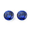 Diamond Shaped Cubic Zirconia Pointed Back Cabochons ZIRC-R004-8mm-06-3