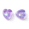100Pcs Eco-Friendly Transparent Acrylic Beads TACR-YW0001-07D-4