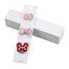 Paper Hair Clip Display Cards CDIS-WH0020-13-1