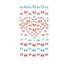 Valentine's Day 5D Love Nail Art Sticker Decals MRMJ-R109-Z-D4380-1