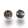 Brass Rhinestone Beads RB-A011-6mm-01AB-NF-2