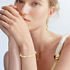36Pcs 6 Styles Brass Beads KK-TA0002-07-8