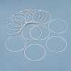 Brass Linking Rings KK-Y003-03M-S-3