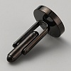 Stainless Steel Cuff Button STAS-WH0036-27EB-2