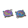 Ion Plating(IP) 304 Stainless Steel Pendant Cabochons Settings STAS-A070-09MC-2