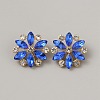 Flower Sew on Rhinestone FIND-WH0152-558KCG-01-1
