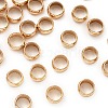 Brass Crimp Beads KK-S509-01KCG-03-1