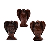 Natural Mahogany Obsidian Angel Figurine DJEW-N006-01A-23-1
