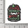 Christmas Theme Opaque Acrylic Pendants SACR-Z004-04G-3