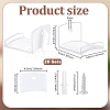 ABS Baseball Cap Hook FIND-WH0173-493A-1