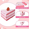 Cardboard Paper Triangle Cark Shaped Packaging Boxes for Candy CON-CJC0001-02A-3