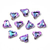 Pointed Back Glass Rhinestone Cabochons MRMJ-N027-005-A02-1