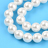 Baking Painted Pearlized Glass Pearl Bead Strands HY-N002-4mm-A11-5