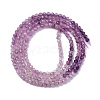 Gradient Color Natural Amethyst Beads Strands G-A242-A01-01-6