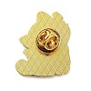 Halloween Theme Golden Alloy Brooches JEWB-U002-06K-2