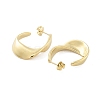 Ion Plating(IP) 304 Stainless Steel Twist Teardrop Stud Earrings X-EJEW-P258-25G-2