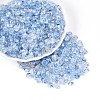 Baking Paint Transparent Glass Beads DGLA-T004-07D-3