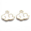 Alloy Enamel Pendants PALLOY-N160-003-RS-1