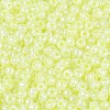 DIY Craft Beads 6/0 Ceylon Round Glass Seed Beads X-SEED-A011-4mm-152-2