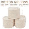 Cotton Rustic Frayed Edge Ribbon OCOR-WH0071-029G-2