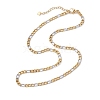 304 Stainless Steel Figaro Chains Necklaces for Men NJEW-JN05037-1