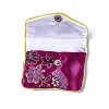 Embroidery Damask Cloth Pouches ABAG-WH0023-04C-05-2