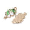 Alloy Enamel Connector Charms ENAM-I054-03E-2