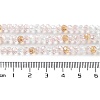 Glass Beads Strands EGLA-A034-M4mm-23-3