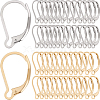 SUNNYCLUE 100Pcs 2 Colors 304 Stainless Steel Leverback Earring Findings STAS-SC0006-67-1