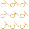 15 Sets Brass Toggle Clasps KK-BBC0021-11-1