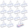 Rectangle Folding Paper & Plastic Storage Boxes with Polyester Rope Handle CON-WH0089-171B-02-1
