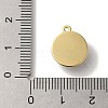 Rack Plating Brass Micro Pave Cubic Zirconia Pendants KK-A229-09G-3