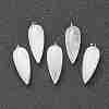 Natural Quartz Crystal Pointed Pendants G-F705-01O-P-1