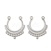 304 Stainless Steel Pendants STAS-A129-13C-P-1