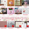 3 Sheets 3 Styles PVC Waterproof Decorative Stickers DIY-WH0404-096-7