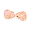 Transparent Glass Enamel Beads GLAA-S388-01F-2