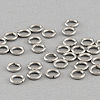 Tarnish Resistant 304 Stainless Steel Open Jump Rings STAS-Q186-02-8x1.2mm-1