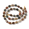 Natural Alashan Agate Beads Strands G-F809-A24-01-3