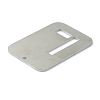 304 Stainless Steel Pendants STAS-Y004-01P-16