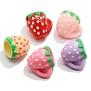 10Pcs Resin Strawberry Water Cup Miniature Ornaments PW-WG36B42-06-1