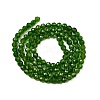 Natural Green Diopside Beads Strands G-NH0046-A01-02-3
