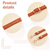   5Pcs 5 Colors Adjustable PU Leather Bag Shoulder Straps DIY-PH0013-79G-4